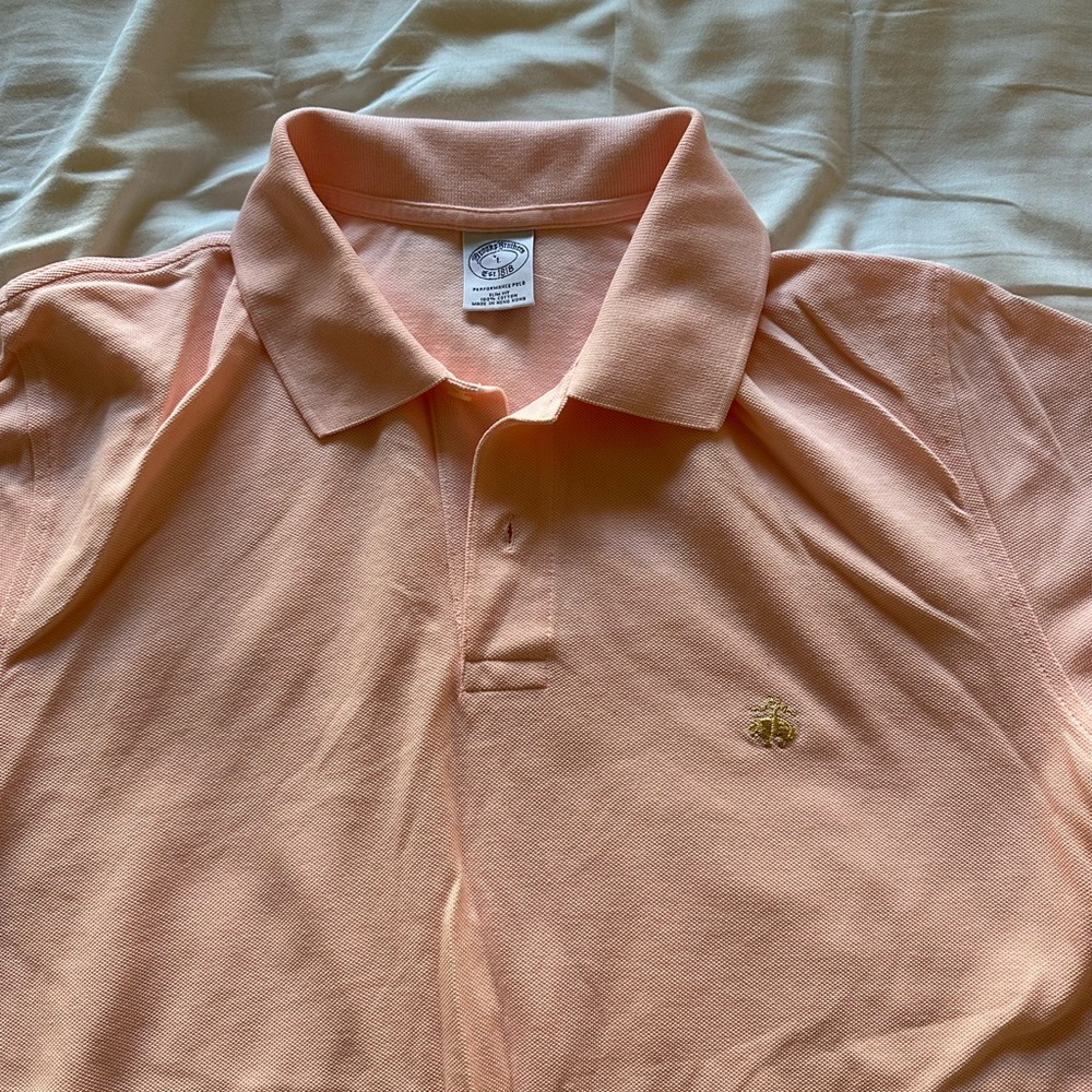 Brooks brothers Golden Fleece performance polo size L